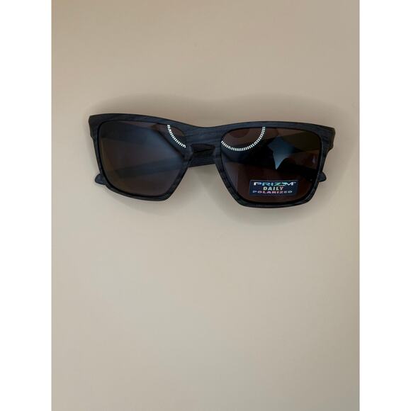 Oakley Holbrook XL Sunglasses, woodgrain frame, Prizm Daily Polarized lenses. - Picture 1 of 6
